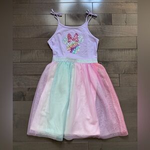 Disney Minnie Mouse Purple and Blue Jumping Beans Dress